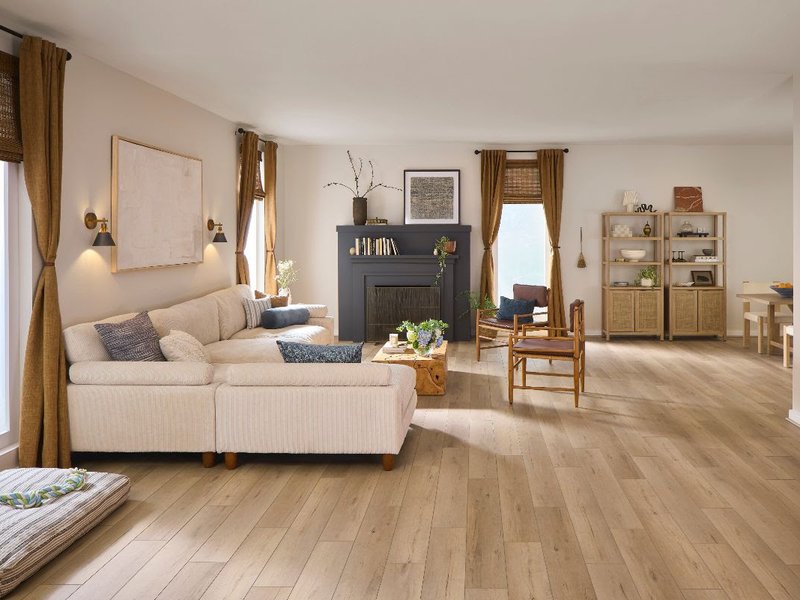 Beautiful flooring options at B&B Carpets – Quality floors for every room.