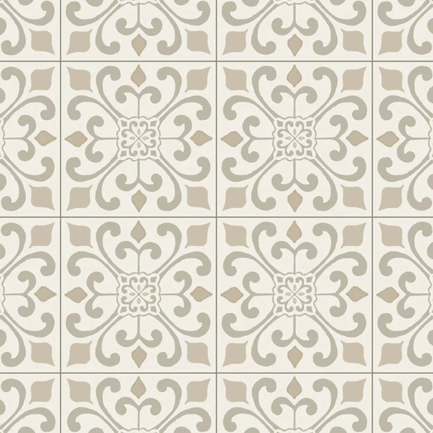 Armstrong Amador Medallion Creme vinyl flooring in Los Alamitos, CA from B&B Carpets and Flooring